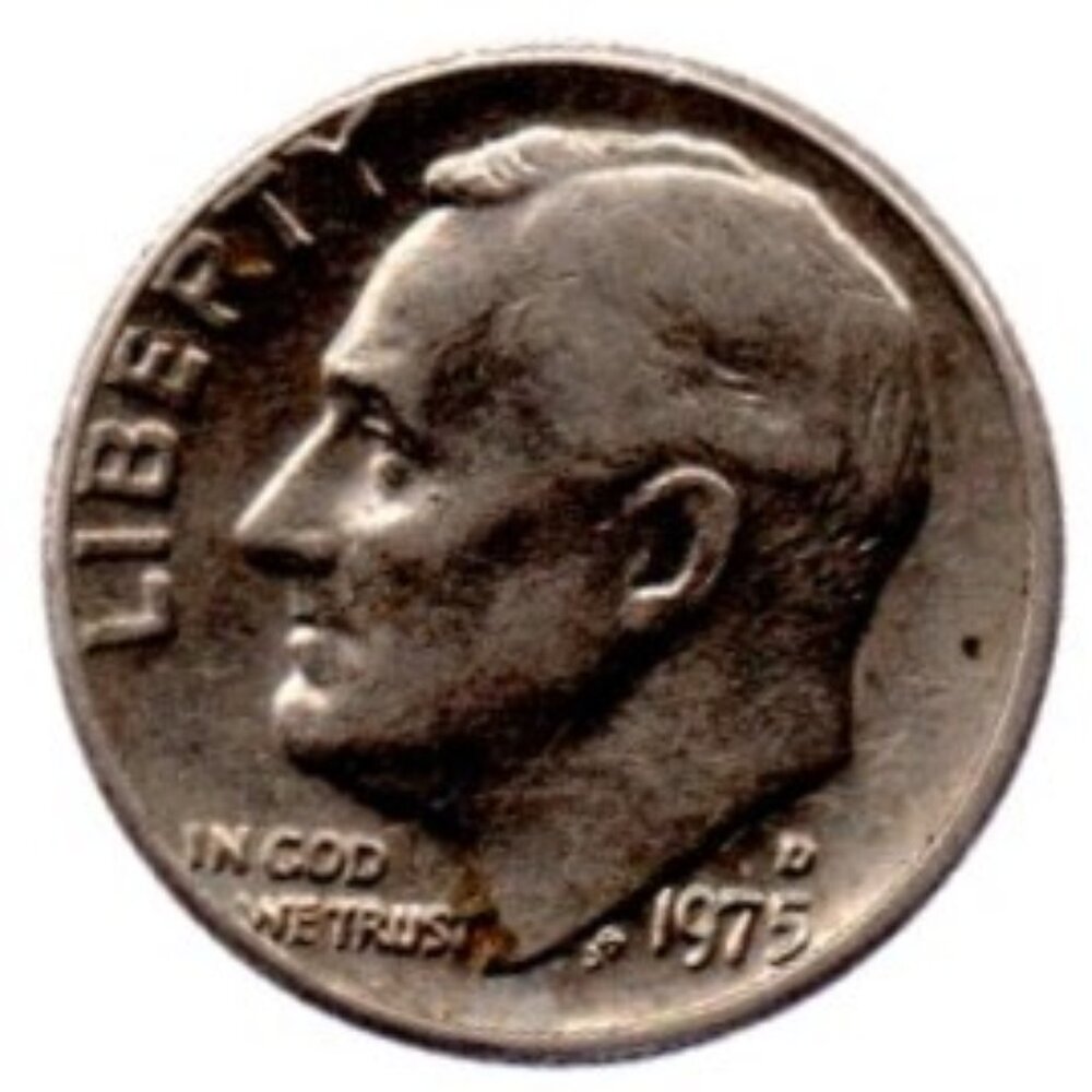 Vintage Coin - 1975 D Roosevelt Dime